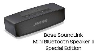 Bose SoundLink Mini Bluetooth Speaker II  Special Edition Review [upl. by Rox]