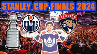 Edmonton Oilers Florida Panthers 2024 NHL Stanley Cup Finals Fan Experience [upl. by Ebberta]