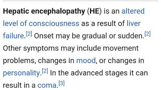 Hepatic encephalopathymanagement [upl. by Sackman]