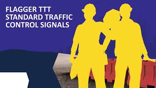 Flagger Standard Traffic Control Signals  Your ACSA Safety Training [upl. by Etnuahc219]