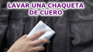 Limpia tu chaqueta de cuero en casa con estos simples pasos [upl. by Retnuh361]