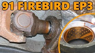 1991 Firebird 700R4 Tailshaft Bushing and Seal Replacement Ep3 [upl. by Atilam]