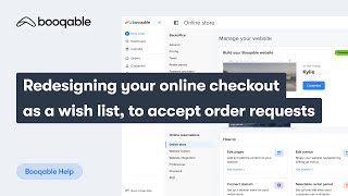 Redesigning your online checkout as a wish list to accept order requests [upl. by Ahsetel355]