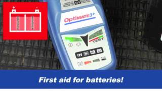 OptiMate 3 Battery saving chargermaintainer for 12V motorcycle batteries [upl. by Malena829]