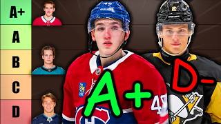 Grading EVERY NHL Rookie So Far [upl. by Ronacin]