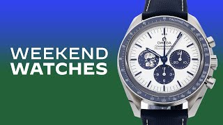 Omega Speedmaster Moonwatch Silver Snoopy Review and Luxury Watch Buyers Guide [upl. by Ymmat]