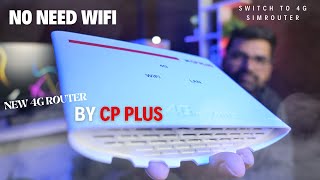 CP Plus 4G WiFi Router Testing and ReviewBest wireless 4g router in india CPXRDE21S [upl. by Torrence]