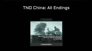 TNO China All Endings New [upl. by Eileen]