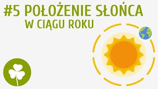 Położenie Słońca w ciągu roku 5  Ja w terenie [upl. by Cathee127]