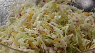 How to Make Cabbage Coleslaw  Allrecipes [upl. by Norabal]