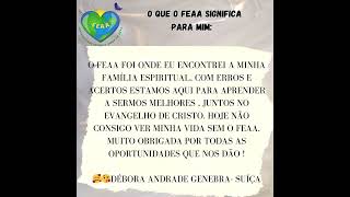 O que o FEAA significa para mim  depoimento [upl. by Anneyehc]