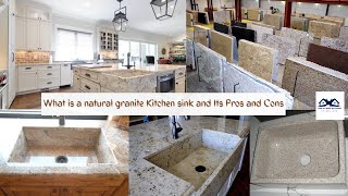 What is a natural granite Kitchen sink and Its Pros and Cons  Pros and Cons of Granite sink [upl. by Sam]