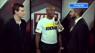 Anderson Silva  Interview  Silva Speaks Perfect English [upl. by Neirrad]