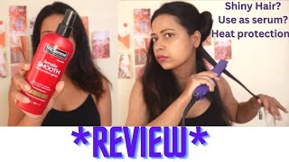 Tresemme Keratin Smooth Heat Protection Spray for Hair Hair Styling Spray REVIEW [upl. by Anivlac]