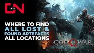 God of War Lost amp Found Artefacts Collectible Toy Locations [upl. by Epotimet]