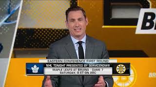 Previewing Game 7 of Toronto Maple Leafs vs Boston Bruins [upl. by Macdougall]