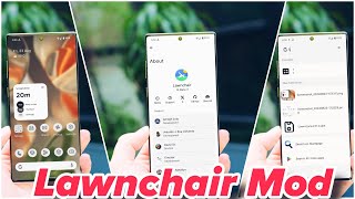 OFFICIAL Lawnchair 14 is here Best LAUNCHER MAGISK MODULE with NEW FEATURES 🤩 [upl. by Parthena]