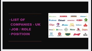 UK Top 100 COMPANIES JOB  UK SPONSOR LIST  TAMIL [upl. by Alcott]