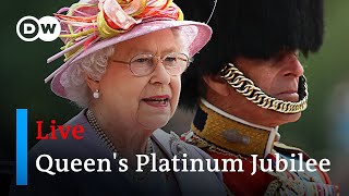 Watch live Great Britain celebrates Queen Elisabeths Platinum Jubilee with parade and ceremony [upl. by Dearden]