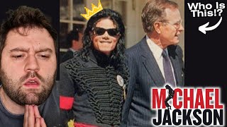 MICHAEL JACKSON Honored at the White House 1990  Reaction [upl. by Janenna]