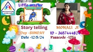 Day 3 Story amp Anapanasati Meditation By Monali ji May 12 2024 [upl. by Egres]