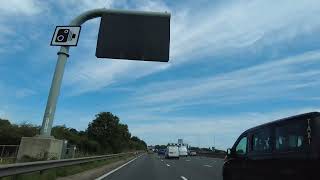 Driving On The M5 amp M42 Motorways From M5 J7 Worcester To M42 J3 Birmingham England 26th July 2023 [upl. by Ainoda]