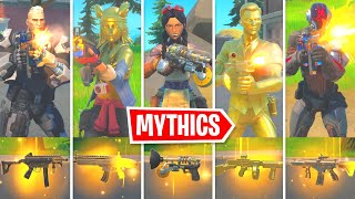 I Got Every MYTHIC In Fortnite Reload [upl. by Anirrok]