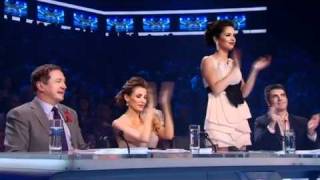 Rebecca Ferguson sings Amazing Grace  The X Factor Live SemiFinal Full Version [upl. by Necyla574]