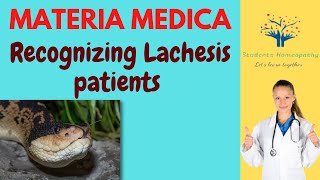 Lachesis Recognizing a Lachesis patient in Homeopathy Mental amp Physical Generals [upl. by Yggep]