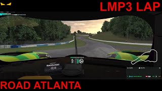 iRacing LMP3 Road Atlanta Laps 113888 24S4 [upl. by Darcey]