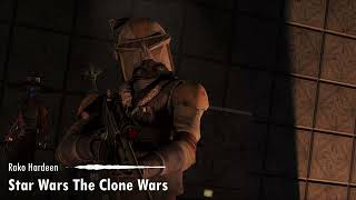 Star Wars The Clone Wars Rako Hardeen  Unreleased Soundtrack [upl. by Ylrehs]