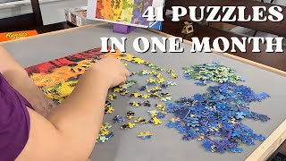 Over 40 Puzzles in One Month  A Quick Look [upl. by Auqkinahs]