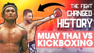 Muay Thai vs Kickboxing quotThe Legendary Fight That Changed Historyquot [upl. by Sofko702]