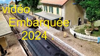 Vidéo embarquée train ho Entrains 2024 [upl. by Olecram]