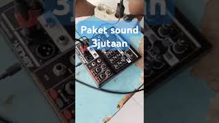 PAKET SOUND SENAM mixeraudio speakeraktif speakerportabel huper [upl. by Hausner]