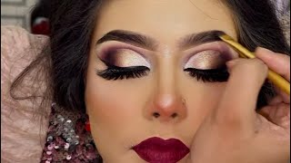 Bridal Makeup tutorial  Nadia’s makeover [upl. by Gabriell]