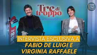 Tre di troppo lintervista esclusiva a Virginia Raffaele e Fabio De Luigi [upl. by Runkel]