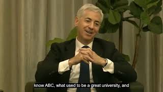 Bill Ackman  Value Investing the economy and the outlook for the world Fireside Conversation [upl. by Addi]