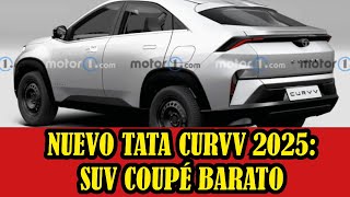 Tata Curvv 2025 el SUV coupé que desafía a Dacia y MG con su precio imbatible [upl. by Radnaxela]