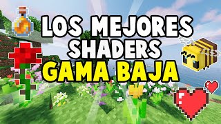 ✅LOS MEJORES SHADERS PARA MINECRAFT 1165 [upl. by Nagol846]