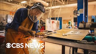 Gen Z ditching 4year colleges for trade schools Wall Street Journal reports [upl. by Heiner326]