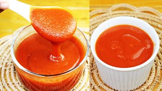 🍅🔥 How To Make Hot Tomato Sauce at Home  Easy Tomato Sauce Recipe Ayesha [upl. by Nirag]