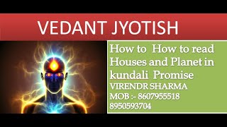 Vedant Jyotish Regading how to read Houses and planet class first By  Virender Sharma [upl. by Gelya]