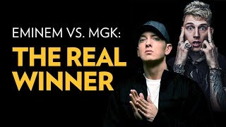 Eminem Vs MGK The Real Winner  The Breakdown [upl. by Ttoile]