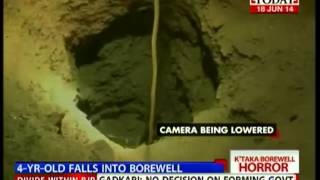 Bijapur 4yearold stuck 25 ft deep inside a borewell [upl. by Melbourne744]