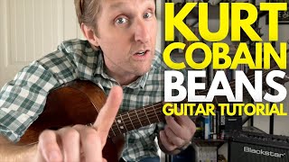 Beans by Kurt Cobain Nirvana Guitar Tutorial  Guitar Lessons with Stuart [upl. by Lalad68]