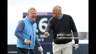 Carnoustie Golf  Celebs  Piers MorganGareth BaleJohn Elway  More  3rd4th October 2024 [upl. by Ailadi352]