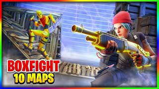 🥵best 10 BOX FIGHT maps in Fortnite UEFN  BOX FIGHT Fortnite Code🥶 [upl. by Particia31]