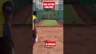 Ball hitting 🎯 in sidearm cricketforyoupageshortstrendingtopcricketfansviralceicketlover [upl. by Anawat]