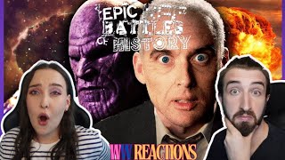 Now they are become BURN FIRST TIME watching ERB  Thanos vs J Robert Oppenheimer [upl. by Eneiluj483]